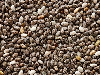 Image showing chia seeds background