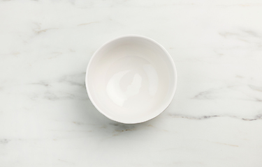 Image showing empty white bowl