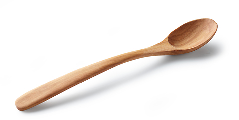 Image showing new empty wooden spoon