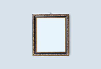 Image showing empty frame on wall