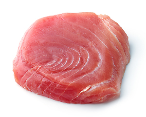 Image showing fresh raw tuna steak