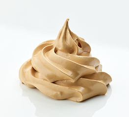 Image showing whipped caramel and coffee cream