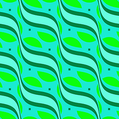 Image showing Abstract retro pattern