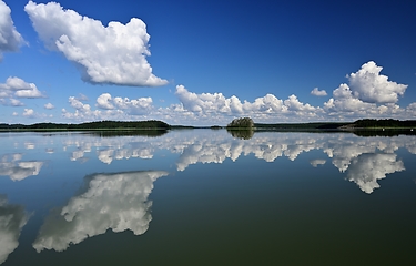 Image showing skerries of the Baltic Sea in Finland on a summer sunny day