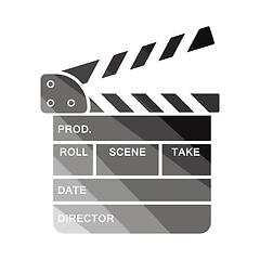 Image showing Clapperboard icon