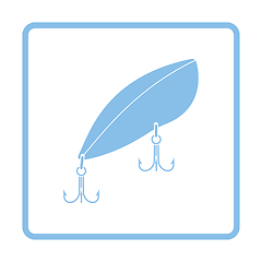 Image showing Icon of Fishing spoon