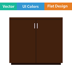 Image showing Office cabinet icon