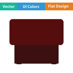 Image showing Bedroom pouf icon