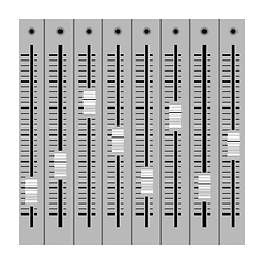 Image showing Music equalizer icon