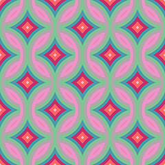 Image showing Abstract retro pattern