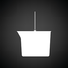 Image showing Icon of bucket