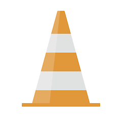 Image showing Icon of Traffic cone