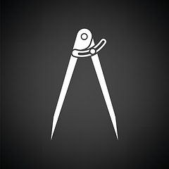 Image showing Compasses  icon