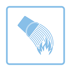 Image showing Fire bucket icon