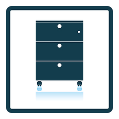 Image showing Office cabinet icon