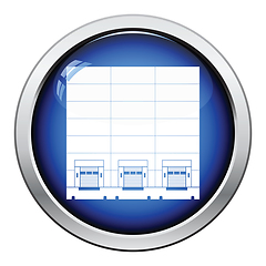 Image showing Warehouse logistic concept icon