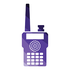 Image showing Portable radio icon