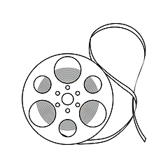 Image showing Movie reel icon