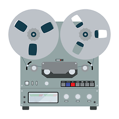 Image showing Reel tape recorder icon