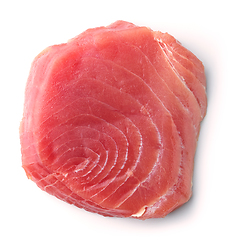 Image showing fresh raw tuna steak