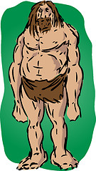 Image showing Caveman illustration