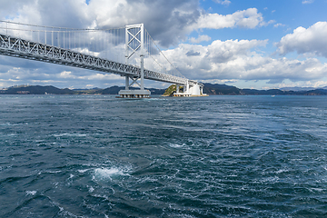 Image showing Onaruto Bridge and Whirlpool