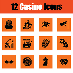 Image showing Casino icon set