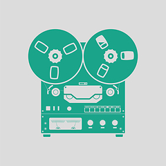 Image showing Reel tape recorder icon