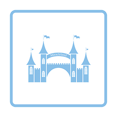 Image showing Amusement park entrance icon