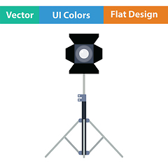 Image showing Stage projector icon