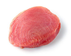 Image showing fresh raw tuna steak