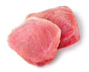 Image showing fresh raw tuna steak