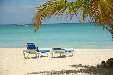 Image showing Tropical beach. The Dominican Republic, Saona Island