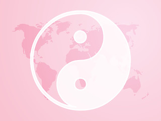 Image showing Yin Yang symbol