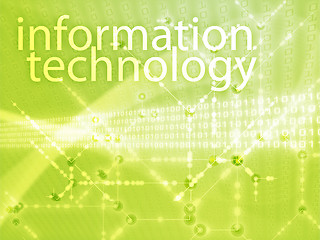 Image showing Information technology illustration