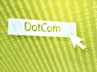 Image showing Dotcom button