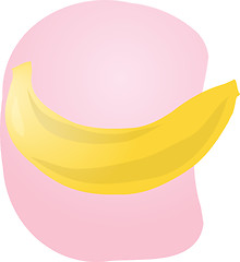 Image showing Banana fruit illustration