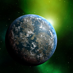 Image showing Planet earth illustration