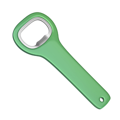 Image showing Plastic bottle opener