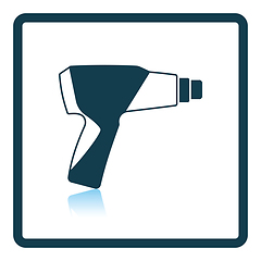 Image showing Electric industrial dryer icon