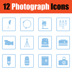 Image showing Photography icon set