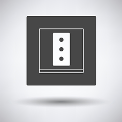 Image showing Italy electrical socket icon