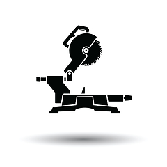 Image showing Circular end saw icon