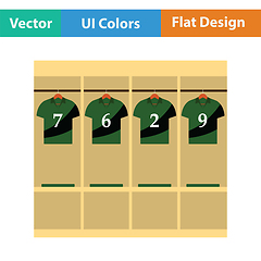 Image showing Locker room icon