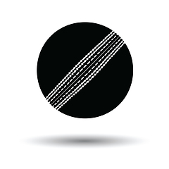 Image showing Cricket ball icon