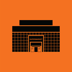 Image showing Supermarket building icon