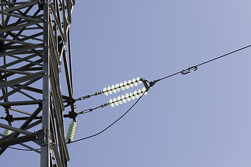 Image showing metal poles