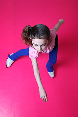 Image showing Figure Skater on Artificial Ice