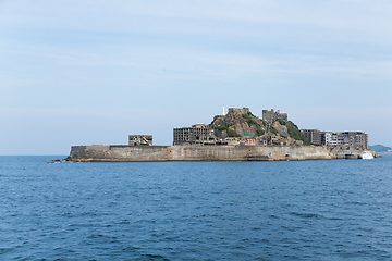 Image showing Gunkanjima island in Japan