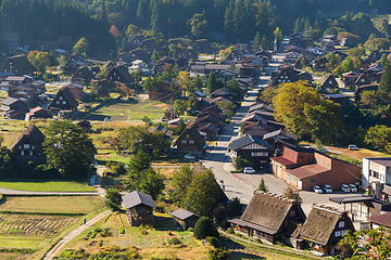 Image showing Shirakawago village 